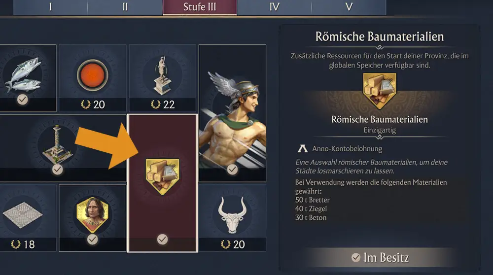 Steinstraßen früher freischalten in Anno 117