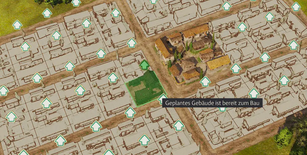 Planungsmodus in Anno 117