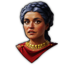 Asteria von Delphi, apollonische Musagete Icon