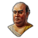 Basileios von Athen, Epikurische Demagogin Icon
