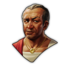 Brutus Julius Lupus, Pollux des Staates Icon